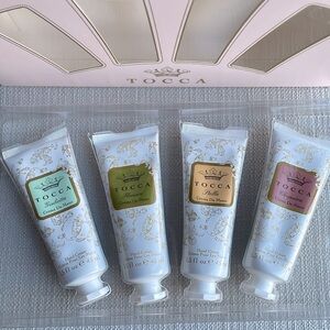 Tocca Crema Quartetto hand cream gift set